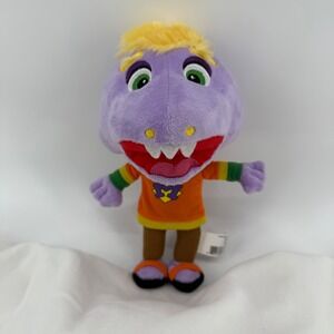 Mr. Munch Chuck E. Cheese Purple Stuffed Monster Doll Toy Pizza